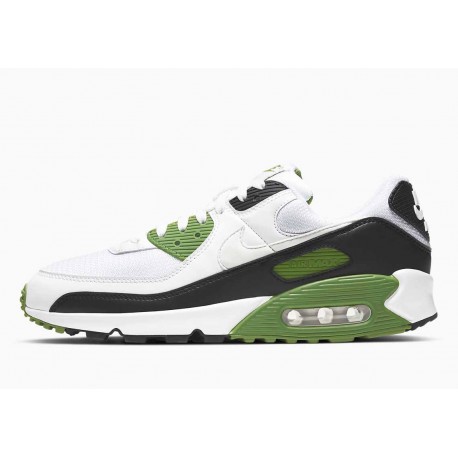 Nike Air Max 90 RECRAFT Blanc Chlorophyll pour Homme